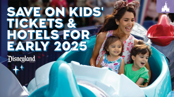 Featured image for “Disneyland – $50 Kids’ Disneyland Ticket is Back! Plus Savings on Hotel Stays”