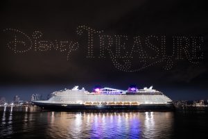 Featured image for “Disney Cruise Line Welcomes New Ship During ‘Christening Spectacular’ in New York City”