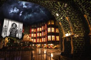 Featured image for “Universal Orlando Resort Reveals A First Look Inside Harry Potter And The Battle At The Ministry, The All-New Groundbreaking Attraction Opening In The Wizarding World Of Harry Potter – Ministry Of Magic At Universal Epic Universe”