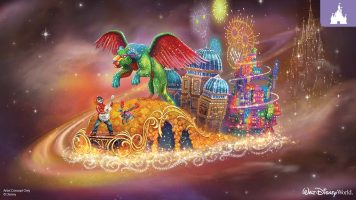 Featured image for “First Look: Walt Disney World Nighttime Parade ‘Coco’ Float and Official Poster”